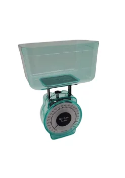 Handy Housewares Mini Analog Kitchen Food Scale with Removable Measuring Cup - 1000g/500mL Capacity - Yellow -Guzzin Shop Belk 1025