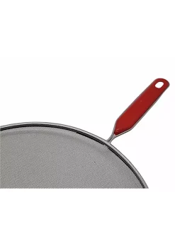 Handy Housewares 11" Fine Mesh Splatter Screen, Prevents Oil from Splattering, Great for Draining Pots and Pans -Guzzin Shop Belk 1053
