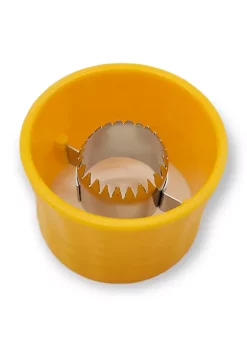 Handy Housewares Corn on the Cob Kernel Stripper - Corn Cutter Easily Pushes Thru to Remove Kernels