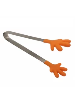 Handy Housewares 5" Long Stainless Steel Mini Tongs with Silicone Hand Shaped Tips - Green -Guzzin Shop Belk 1119