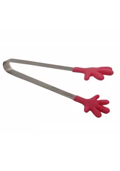 Handy Housewares 5" Long Stainless Steel Mini Tongs with Silicone Hand Shaped Tips - Green -Guzzin Shop Belk 1120