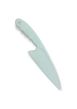 Guzzin Shop 24 Handy Housewares 11.5" Long Nylon Lettuce Knife, Prevents Browning, Serrated Blade for Cutting Veggies, Fruit, Cake, Bread and More - Random Color