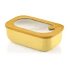 Guzzini Kitchen Active Design XL airtight container 900cc, ochre -Guzzin Shop Belk 119