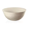 Guzzini Tierra collection bowl, made entirely by recycling 14 PET water bottles, clay