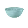 Guzzini Tierra medium bowl with lid, sage. Capacity 1090cc. -Guzzin Shop Belk 292