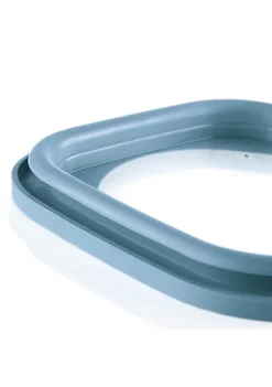 Guzzini Kitchen Active Design small airtight container 1900cc, matt mid blue -Guzzin Shop Belk 311