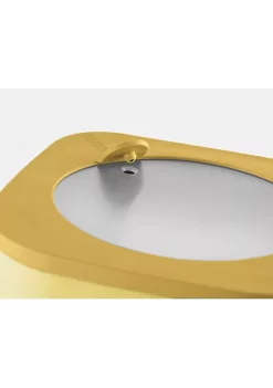 Guzzini Kitchen Active Design small airtight container 1900cc, ochre -Guzzin Shop Belk 315