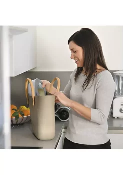 Guzzini Kitchen Active Design small airtight container 1900cc, dark grey -Guzzin Shop Belk 323