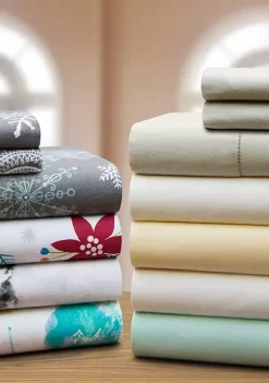 Pointehaven Celeste Home Velvet Soft Luxury Cotton Flannel Sheet Set -Guzzin Shop Belk 412