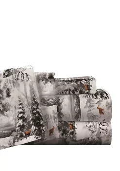 Pointehaven Celeste Home Velvet Soft Luxury Cotton Flannel Sheet Set -Guzzin Shop Belk 413