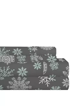 Pointehaven Celeste Home Velvet Soft Luxury Cotton Flannel Sheet Set -Guzzin Shop Belk 414