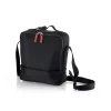 Guzzini On The Go waterproof thermal messenger bag 23x9.5xh27cm, black