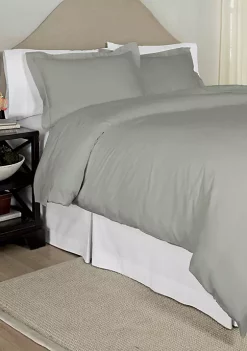 Pointehaven 300 Thread Count Printed Duvet Set -Guzzin Shop Belk 442