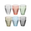 Guzzini Tiffany set of 6 tall tumblers 510cc, assorted -Guzzin Shop Belk 45