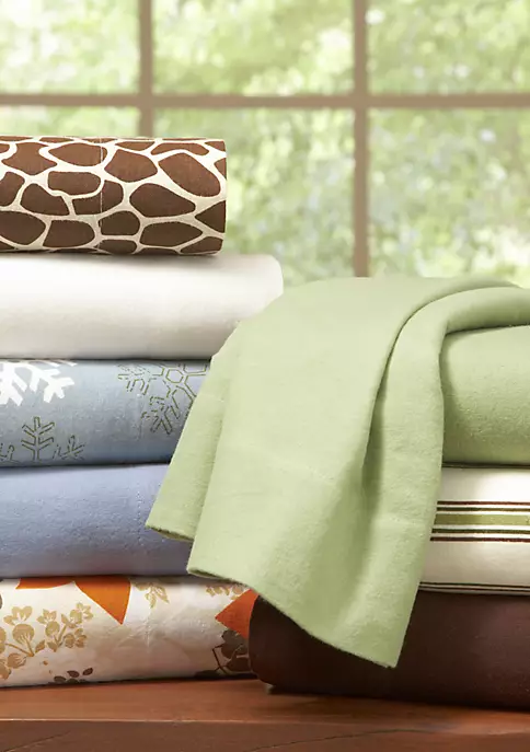 Pointehaven Heavy Weight Cotton Flannel Duvet Set 4 Pointehaven Heavy Weight Cotton Flannel Duvet Set - Image 2