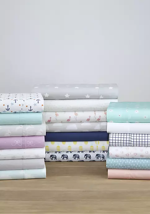 Pointehaven 200 Thread Count Percale Cotton Sheet Set 4 Pointehaven 200 Thread Count Percale Cotton Sheet Set - Image 2