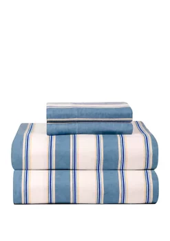 Pointehaven Celeste Home Heavy Weight Cotton Flannel Sheet Set -Guzzin Shop Belk 571