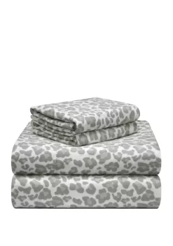 Pointehaven Velvet Feel Flannel Sheet Set -Guzzin Shop Belk 587