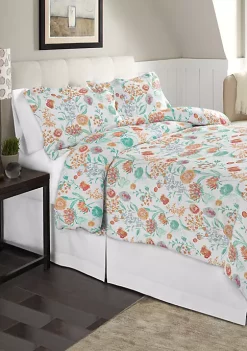 Pointehaven Celeste Home Velvet Soft Luxury Cotton Flannel Duvet Set -Guzzin Shop Belk 624