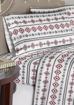 Pointehaven 180 GSM Cotton Flannel Sheet Set -Guzzin Shop Belk 657
