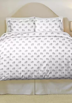 Pointehaven 180 GSM Cotton Flannel Duvet Set -Guzzin Shop Belk 715