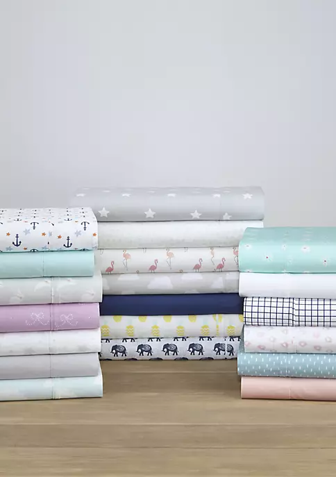 Pointehaven 200 Thread Count Percale Cotton Sheet Set 4 Pointehaven 200 Thread Count Percale Cotton Sheet Set - Image 2