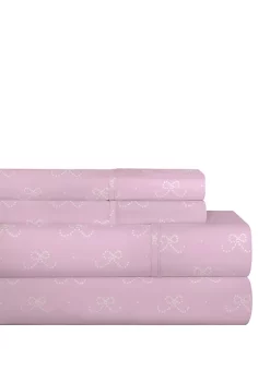 Pointehaven 200 Thread Count Percale Cotton Sheet Set