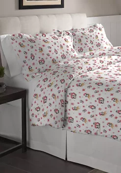 Pointehaven Superior Weight Cotton Flannel Duvet Set