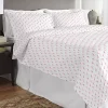 Pointehaven 200 Thread Count Percale Cotton Quilt Set -Guzzin Shop Belk 766