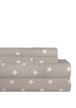 Pointehaven 200 Thread Count Percale Cotton Sheet Set