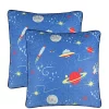 Pointehaven Lullaby Bedding Space Euro Shams -Guzzin Shop Belk 791