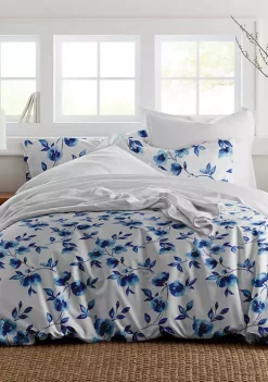 Pointehaven 300 Thread Count Duvet Set Digital Print