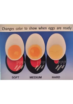 Handy Housewares Egg-Perfect Color Changing Egg Timer - Changes Color As The Egg Cooks, Soft and Hard Boiled Eggs Cooked Perfectly Every Time 8 Handy Housewares Egg-Perfect Color Changing Egg Timer - Changes Color As The Egg Cooks, Soft and Hard Boiled Eggs Cooked Perfectly Every Time -Guzzin Shop Belk 823
