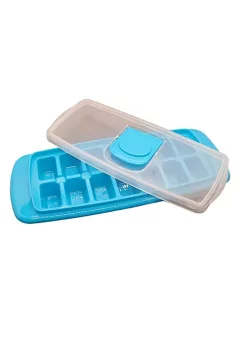 Handy Housewares Anti-Spill 14-Cubes Covered Ice Cube Tray with Easy Flip and Fill Lid 10 Handy Housewares Anti-Spill 14-Cubes Covered Ice Cube Tray with Easy Flip and Fill Lid -Guzzin Shop Belk 854