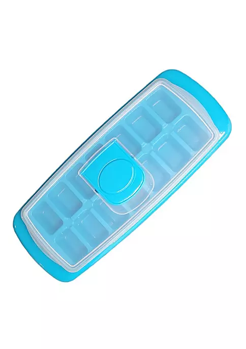Handy Housewares Anti-Spill 14-Cubes Covered Ice Cube Tray with Easy Flip and Fill Lid 7 Handy Housewares Anti-Spill 14-Cubes Covered Ice Cube Tray with Easy Flip and Fill Lid - Image 5