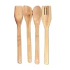Handy Housewares 4-Piece Bamboo Kitchen Utensil Tools Set - Spatula, Spoons and Slotted Turner -Guzzin Shop Belk 865