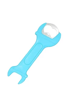 Handy Housewares Wrench Shaped Bottle Opener - Fun Design, Practical Use - Great for Opening Beer or Soda Pop Caps - Green