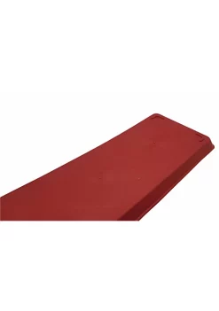 Handy Housewares 15" x 4" Narrow Ribbed Rubber Dish Drying Mat, Great on Your Kitchen Counter for Drying Stemware, Mugs - Red -Guzzin Shop Belk 888