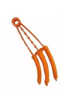 Handy Housewares Window Blind Cleaner Duster Brush with Washable 3 Finger Microfiber Sleeve, Shutter Cleaning Tool - Green -Guzzin Shop Belk 899