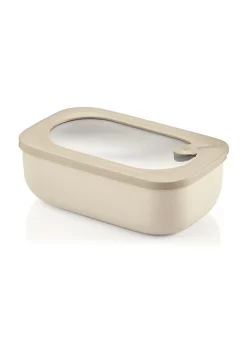 Guzzini serving tray 5000cc, milk white. Made by recycling twelve 100% disposable water bottles. -Guzzin Shop Belk 9