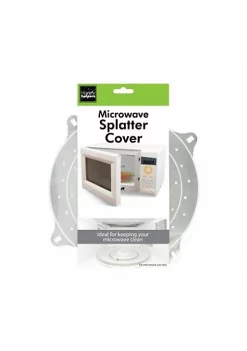 Handy Housewares 10" Round Vented Microwave Splatter Guard Food Bowl Cover - Helps Keep Your Microwave Clean -Guzzin Shop Belk 915