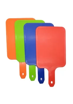 Handy Housewares 8.25" x 6.25" Durable Plastic Mini Bar Garnish Cutting Board with Handle - Orange -Guzzin Shop Belk 959