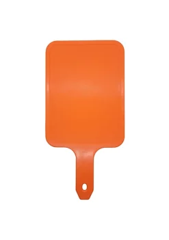 Handy Housewares 8.25" x 6.25" Durable Plastic Mini Bar Garnish Cutting Board with Handle - Orange -Guzzin Shop Belk 960