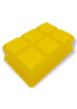 Handy Housewares Silicone Jumbo 2" Block Ice Cube Mold Tray - Makes 6 Large Cubes -Guzzin Shop Belk 991