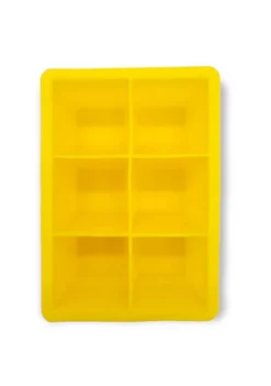 Handy Housewares Silicone Jumbo 2" Block Ice Cube Mold Tray - Makes 6 Large Cubes -Guzzin Shop Belk 992